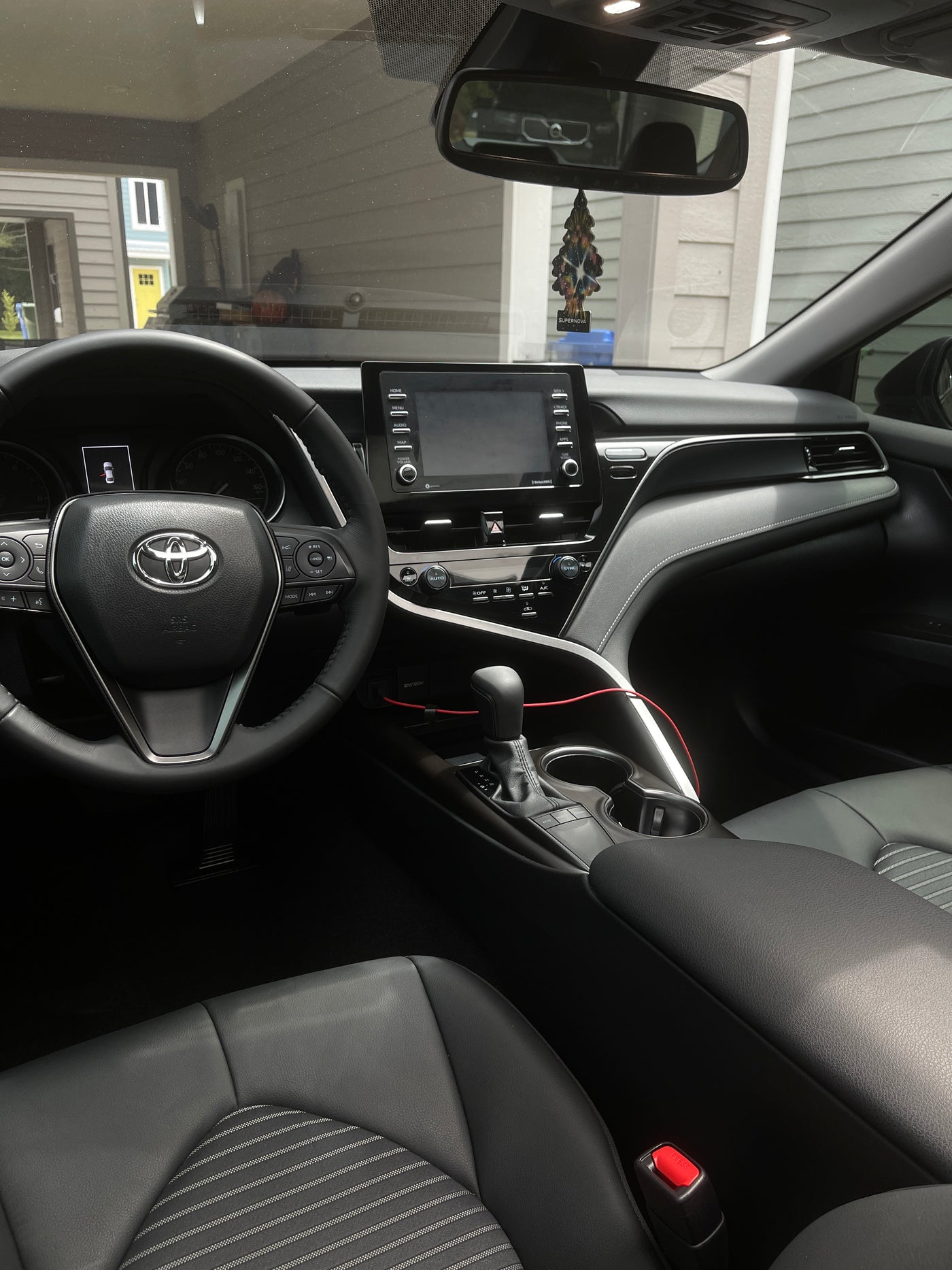 All the way in interior